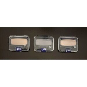 New CoverGirl Eyeshadow Lot of 3 Mauve Twinkle, Toasted Almond, Silver Iris